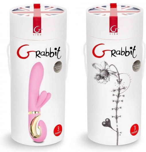 Fun Toys GRabbit Δονητής Rabbit 18cm Candy Pink