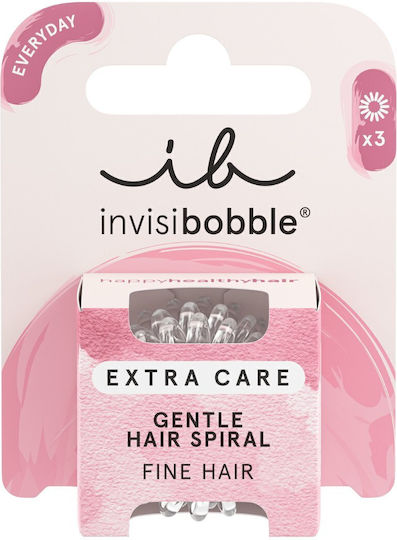 Invisibobble Extra Care Σετ Σπιράλ Λαστιχάκια 3τμχ