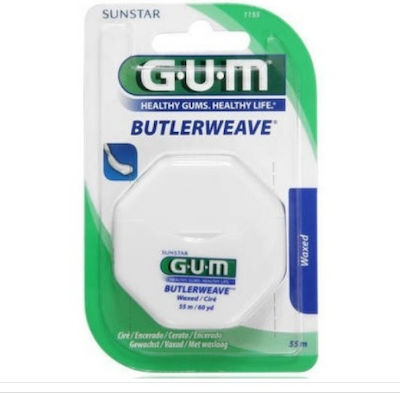 GUM ButlerWeave Fire dentar Ață Dentară 55m 1buc