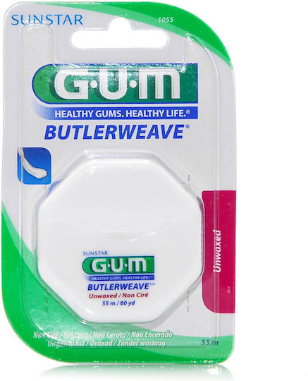 GUM ButlerWeave Οδοντικό Νήμα 55m