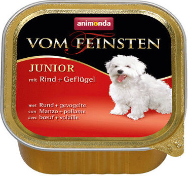 Animonda Vom Feinstein Canned Puppy Food with Liver, Poultry, Meat, Beef and Turkey 1 x 150gr