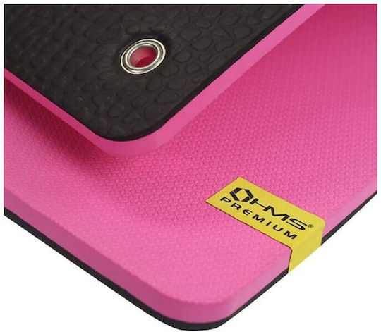 HMS Premium Exercise Mat Pink (120x60x2cm)