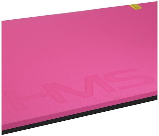 HMS Premium Exercise Mat Pink (120x60x2cm)
