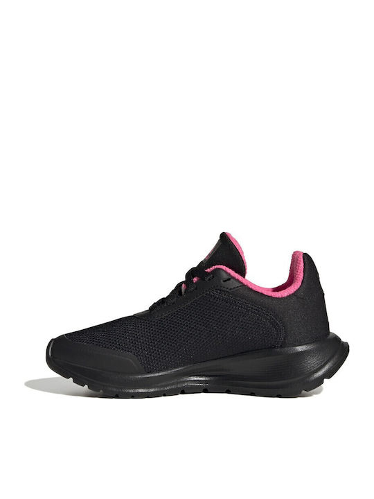 Tensaur Tensaur Run 2.0 K Waterproof Kids Sports Shoes Running with Laces Core Black / Lucid Pink