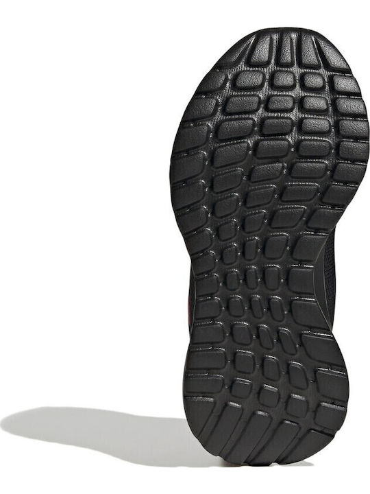 Tensaur Run 2.0 CF K Αδιάβροχα Αθλητικά Παιδικά Παπούτσια Running με Σκρατς Core Black / Lucid Pink