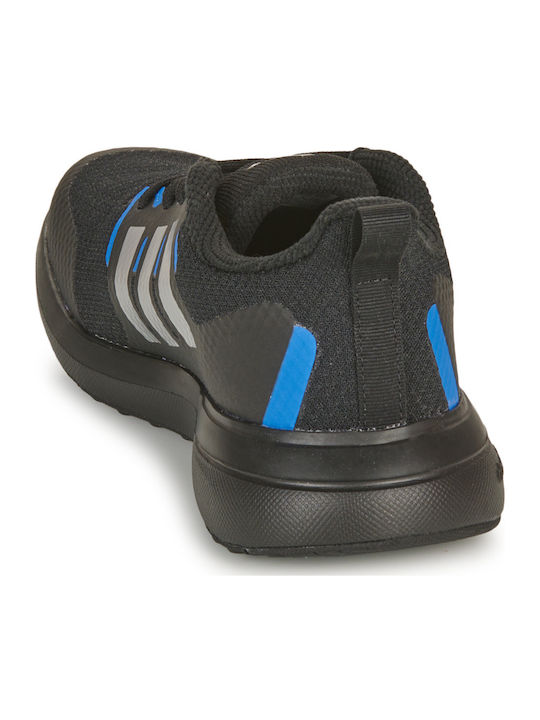 Fortarun FortaRun 2.0 K Wasserdicht Kinder Sportschuhe Laufen mit Schnürsenkeln Core Black / Silver Metallic / Bright Royal