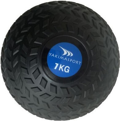 Yakimasport Pro Μπάλα Medicine 25cm, 7kg σε Μαύρο Χρώμα