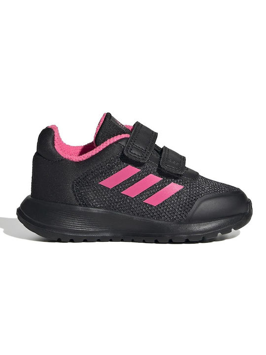 Adidas Αθλητικά Παιδικά Παπούτσια Running Tensaur Run 2.0 CF I με Σκρατς Core Black / Lucid Pink