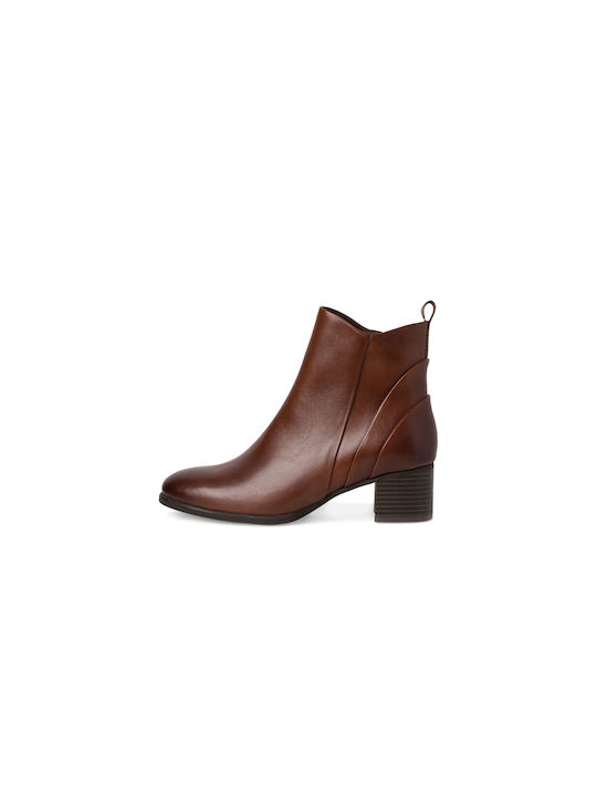 Marco Tozzi Women's Leather Boots Tabac Brown