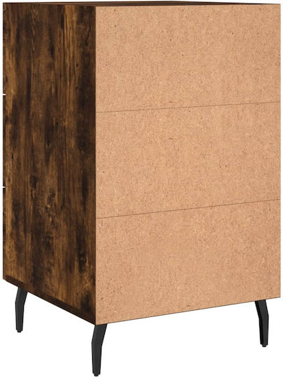 Комод Дървен Опушен дъб 40x40x66см