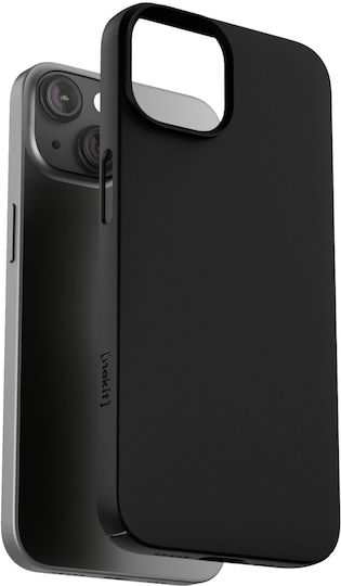Nekit 1mm Umschlag Rückseite Kunststoff 1mm Schwarz (iPhone 14)