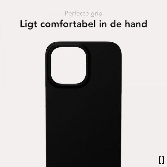 Nekit 1mm Umschlag Rückseite Kunststoff 1mm Schwarz (iPhone 14 Pro Max)