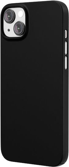 Nekit 1mm Umschlag Rückseite Kunststoff 1mm Schwarz (iPhone 14 Plus)