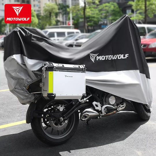 Motowolf Waterproof Motorcycle Cover XXL L245xW125xH105cm