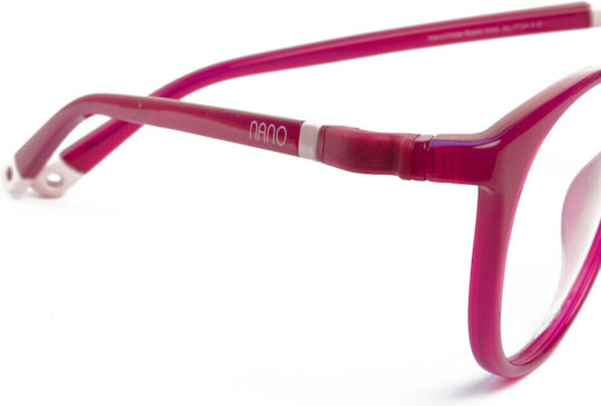 Nanovista Glitch 3.0 Children's Plastic Eyeglass Frame Purple NAO3150352