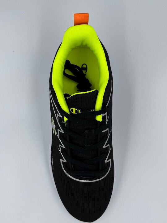 Nimble Kids Sports Shoes Running with Laces Black