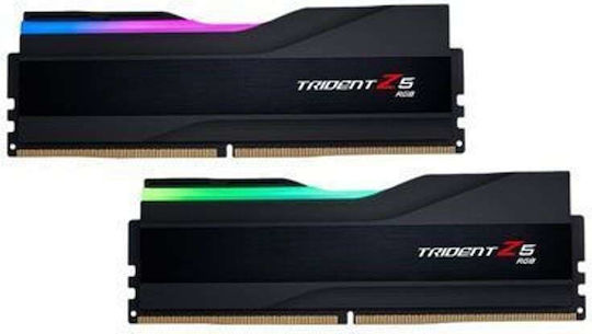 G.Skill Trident Z5 RGB DDR5 32GB RAM with 2x16GB Modules and Speed 8000 for Desktop