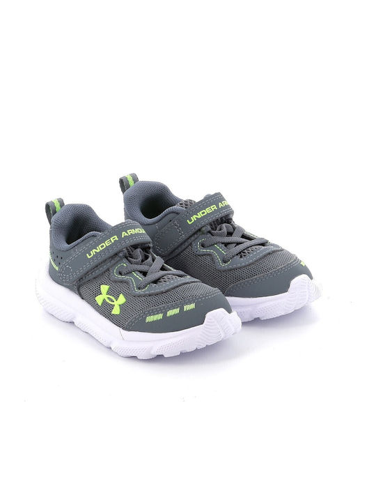Assert 10 Kids Sports Shoes Running with Hoop & Loop Closure Gray