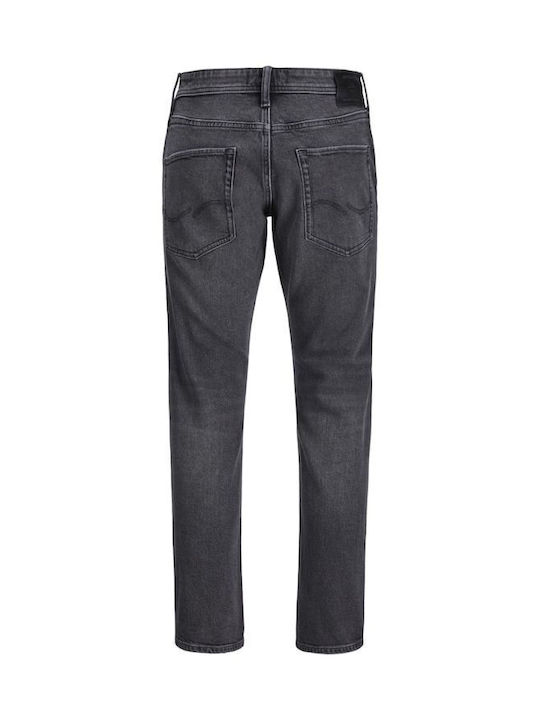 Mike Pantaloni Jeans pentru Bărbați Cropped Black