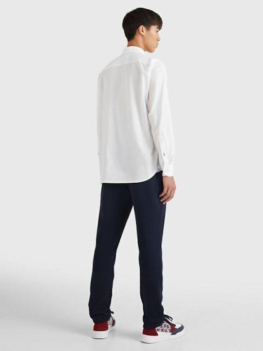Long-sleeved Cotton Shirt White