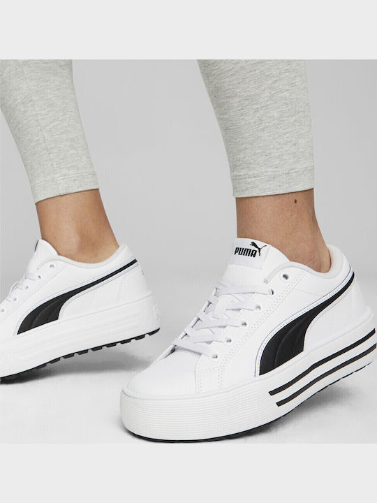 Kaia 2.0 Damen Flatforms Sneakers Weiß