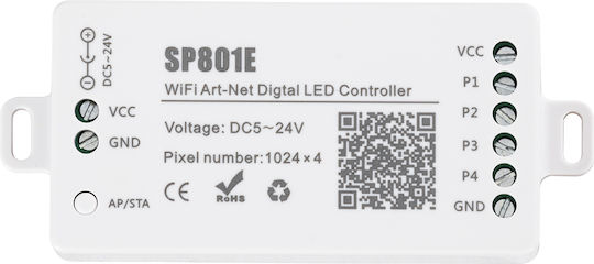 GloboStar Drahtlos RGBW Controller Wi-Fi 73415