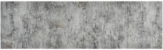 vidaXL Küchenmatte für den Flur mit rutschfestem Unterlage Gray 60x180εκ.