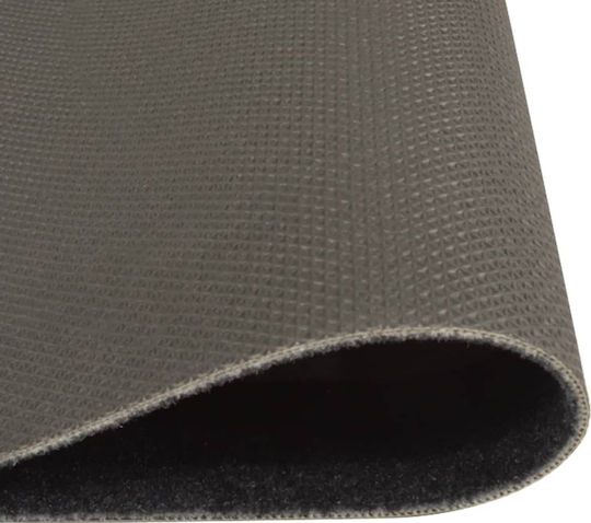 vidaXL Kitchen Mat Runner with Anti-slip Underlay Black 60x180εκ.