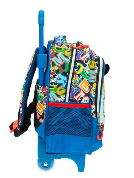 Gim Mickey School Bag Trolley Kindergarten Multicolored