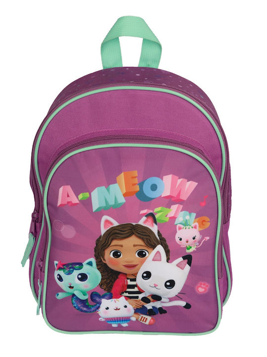 Gaby School Bag Backpack Kindergarten in Purple color