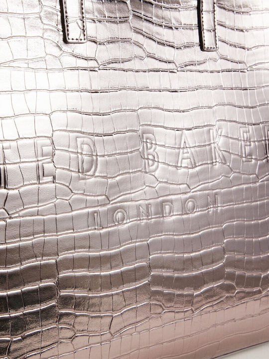 Croccon Women's Bag Shoulder Silver