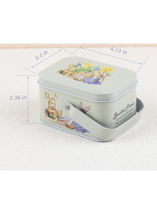 Cutie Decorativă Metalic 16x10x5.5cm Cutie Decorativă Metalic 16x10x5.5cm