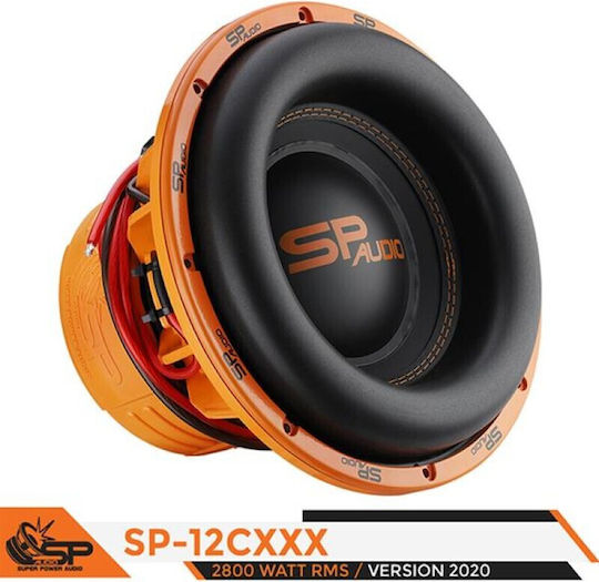 SP Audio SP12CXXX Subwoofer Αυτοκινήτου 12" 2800W RMS