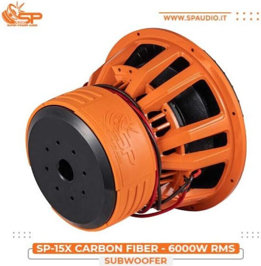 SP Audio SP15X Subwoofer Αυτοκινήτου 15" 6000W RMS