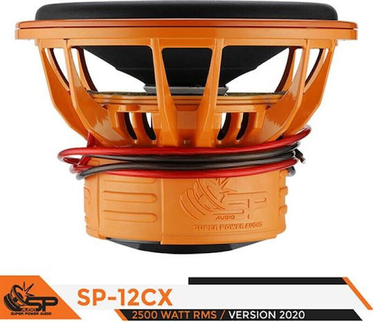 SP Audio SP12CX Subwoofer Αυτοκινήτου 12" 2500W RMS