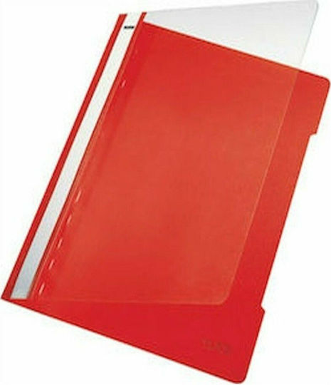 Luna Clipboard with Spring for Paper A4 Red Office Sleeve 5pcs