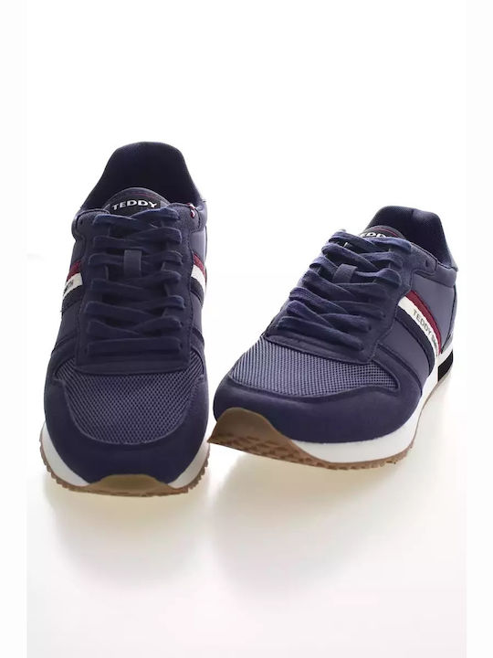 Teddy Smith Ανδρικά Sneakers Navy Μπλε