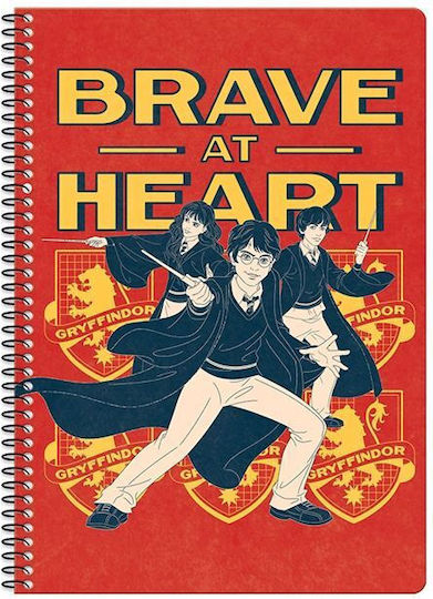 Graffiti Spiral Notebook Ruled B5 2 Subjects 1pcs (Μiscellaneous Designs/Colors)
