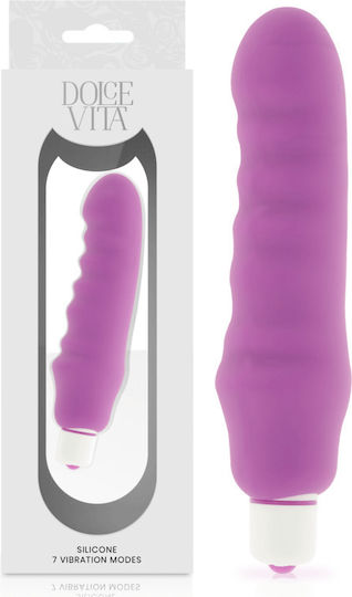 Dolce Vita Genius Realistic Vibrator 15cm Purple