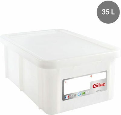 Gilac Container alimentar comercial Container de depozitare a alimentelor 35lt 40x60x23cm