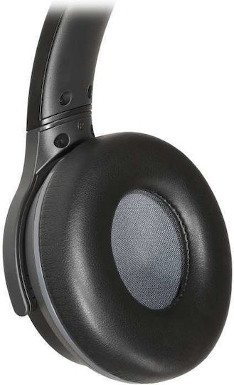 Audio Technica ATH-S220BT Wireless / Wired On Ear Headphones with 60 hours of Operation and Quick Charge Black