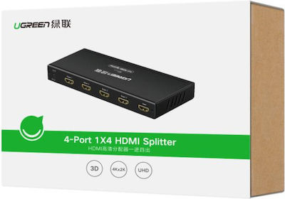 Ugreen 4 Port 4K/30Hz HDMI Splitter 40202