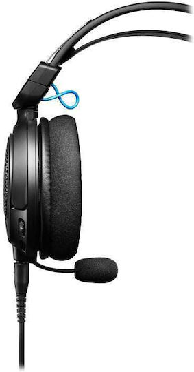 Audio Technica ATH-GDL3 Over Ear Gaming Headset με σύνδεση 3.5mm for PC