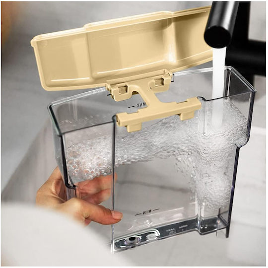 Cecotec Power Espresso 20 Tradizionale Μηχανή Espresso 1350W Πίεσης 20bar Light Yellow 01629