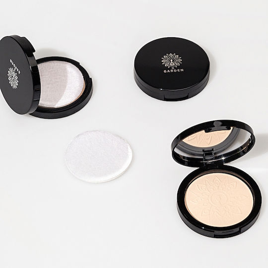 Garden Velvet Matte Compact Powder Puder 01 Sugar Moon 10gr