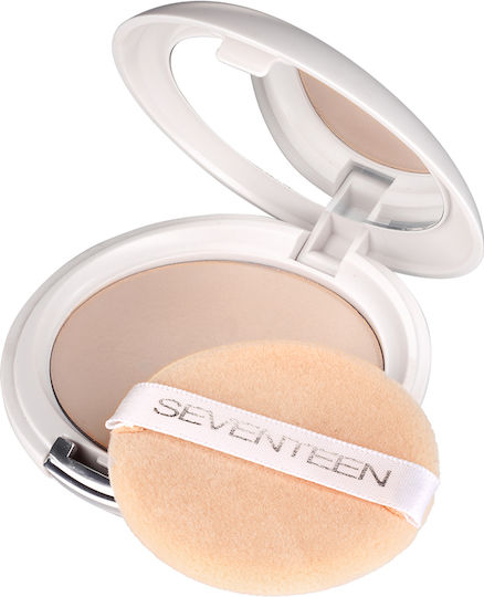 Seventeen Natural Silky Compact Powder Powder 7 Ivory SPF15 12gr