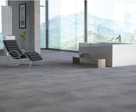 Yurtbay Seramik Floor Interior Matte Porcelain Tile 60x60cm Gray
