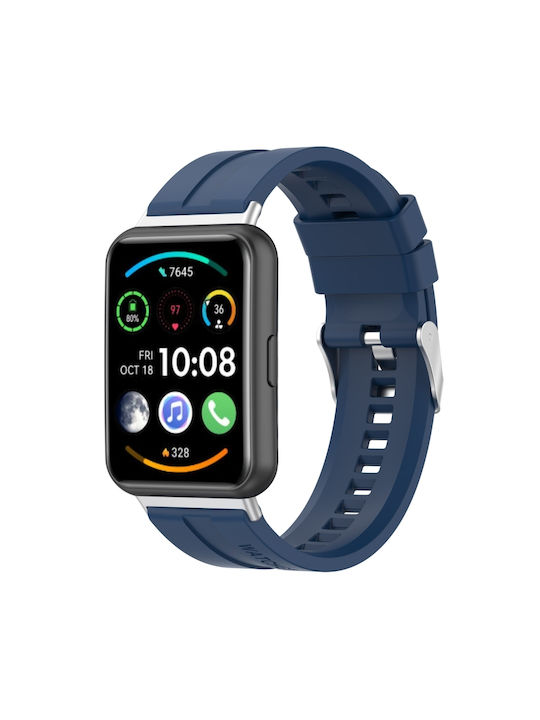 Λουράκι Σιλικόνης Navy Μπλε (Huawei Watch Fit 2)