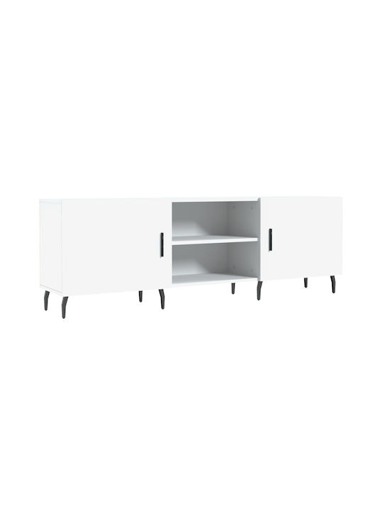 TV-Möbel Hölzernes Weiß L150xB30xH50cm