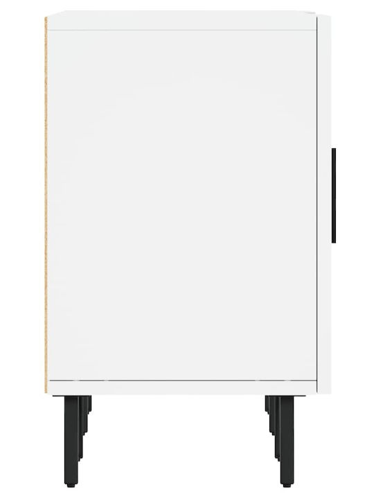 TV-Möbel Hölzernes Weiß L150xB30xH50cm
